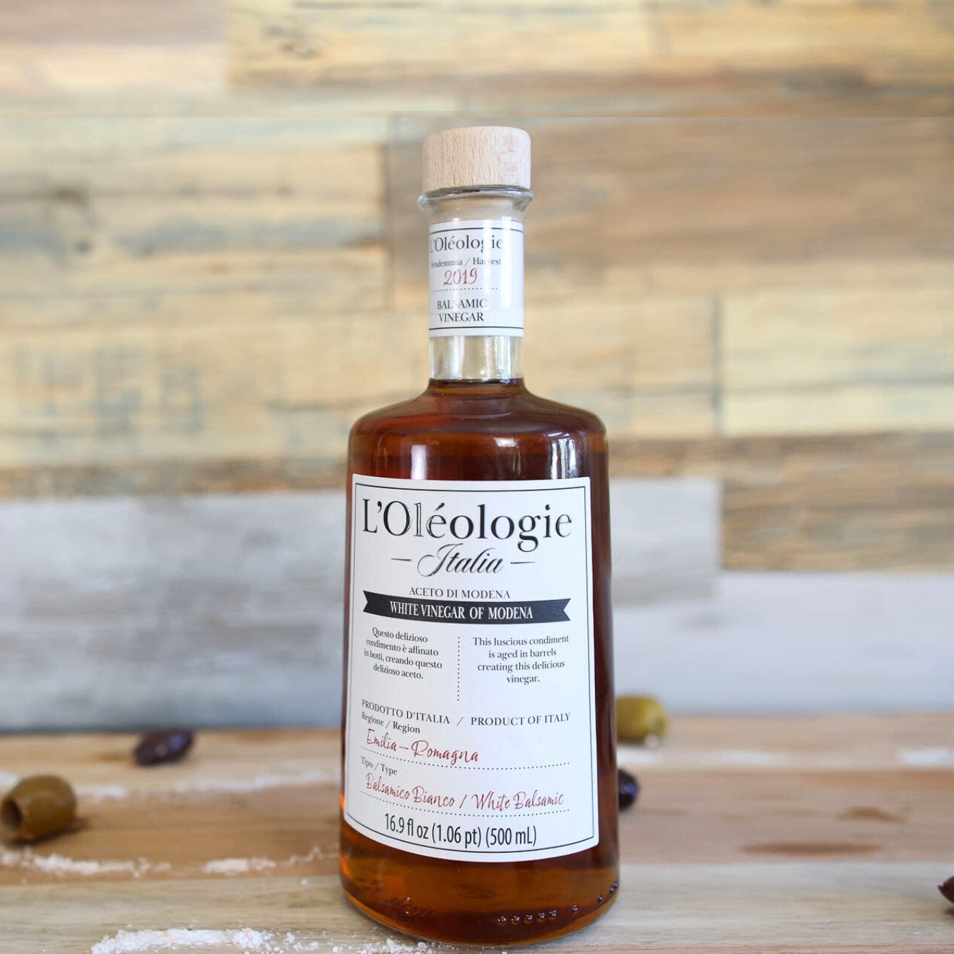L'Oléologie - White Italian Balsamic Vinegar (3 Yr) 500ml