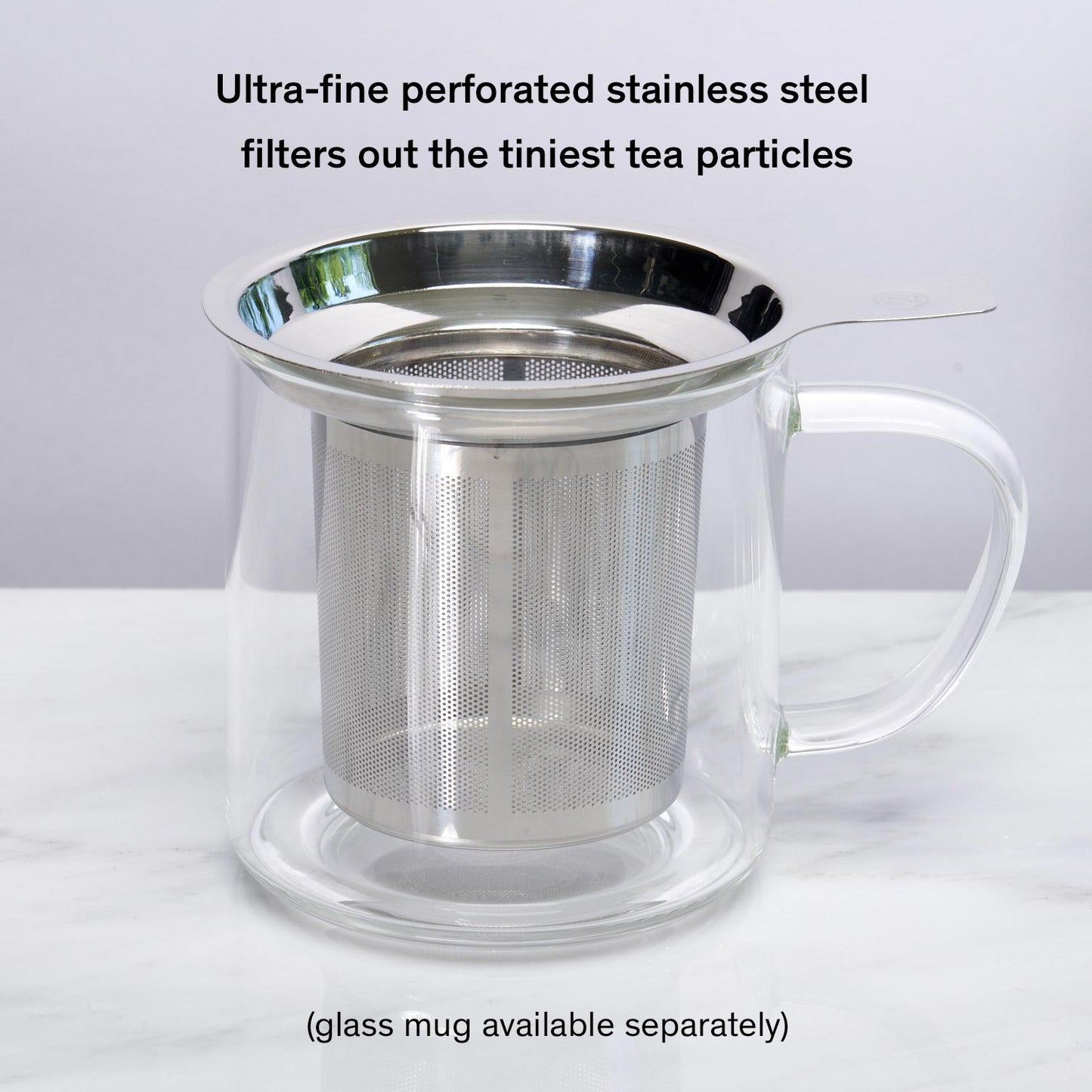 One Cup Stainless Steel Tea Infuser