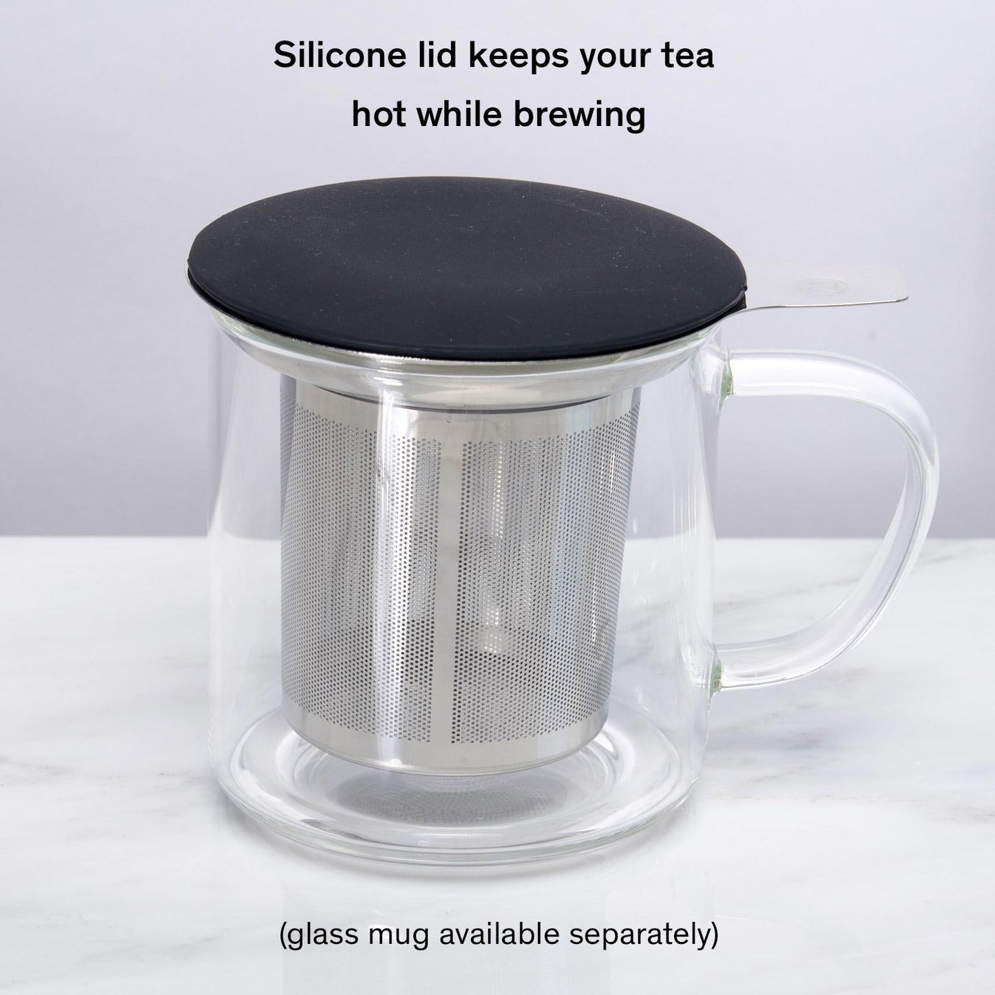 One Cup Stainless Steel Tea Infuser
