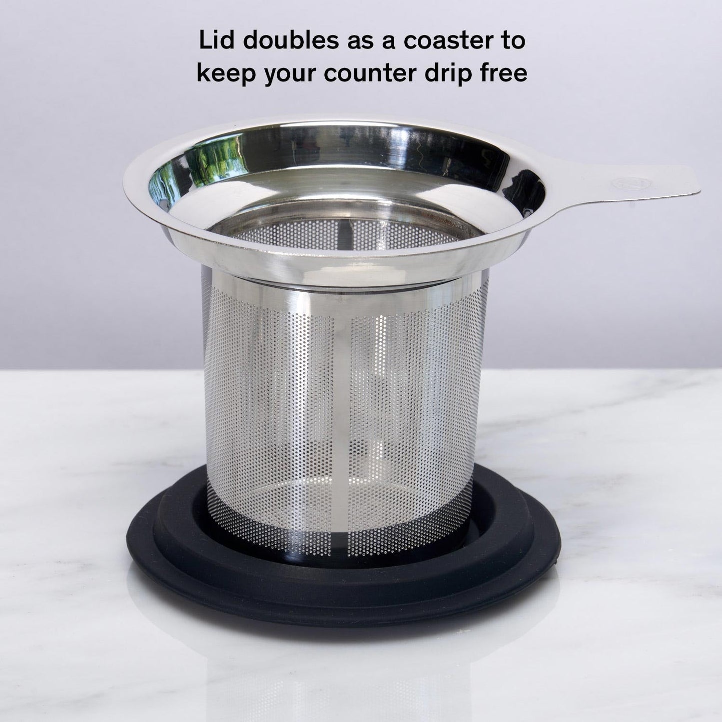 One Cup Stainless Steel Tea Infuser