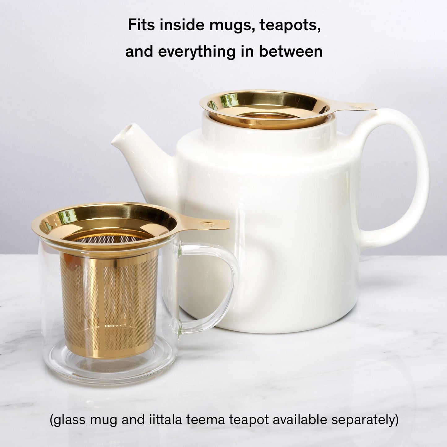 One Cup Stainless Steel Tea Infuser