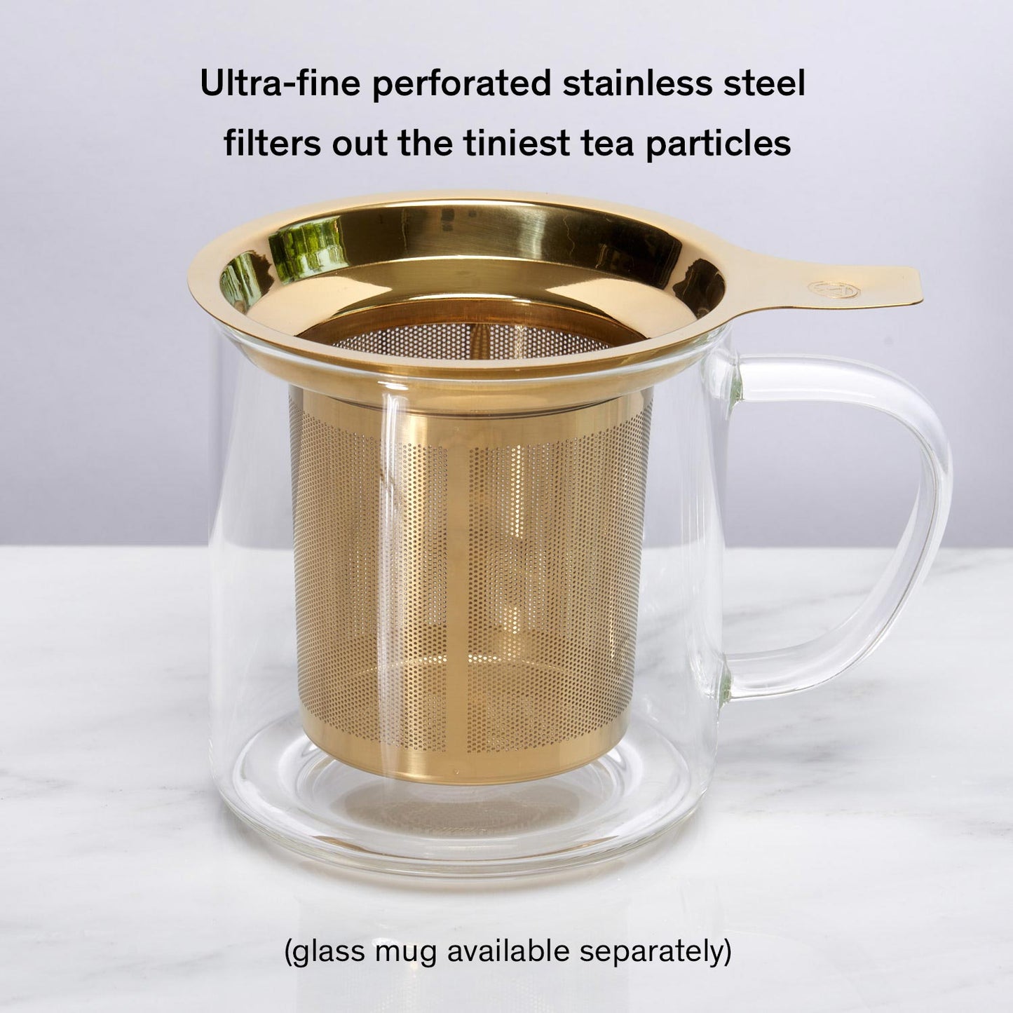 One Cup Stainless Steel Tea Infuser