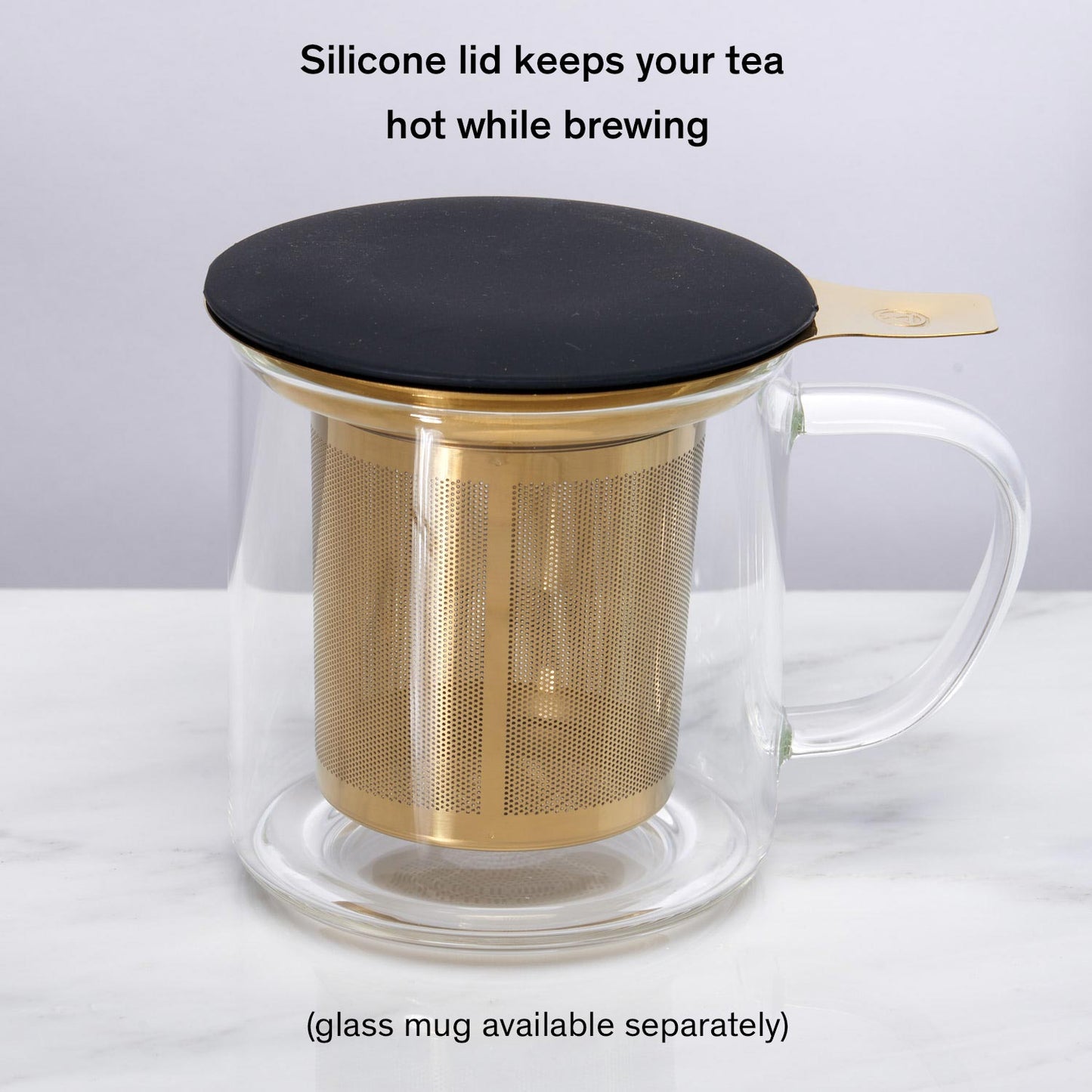 One Cup Stainless Steel Tea Infuser